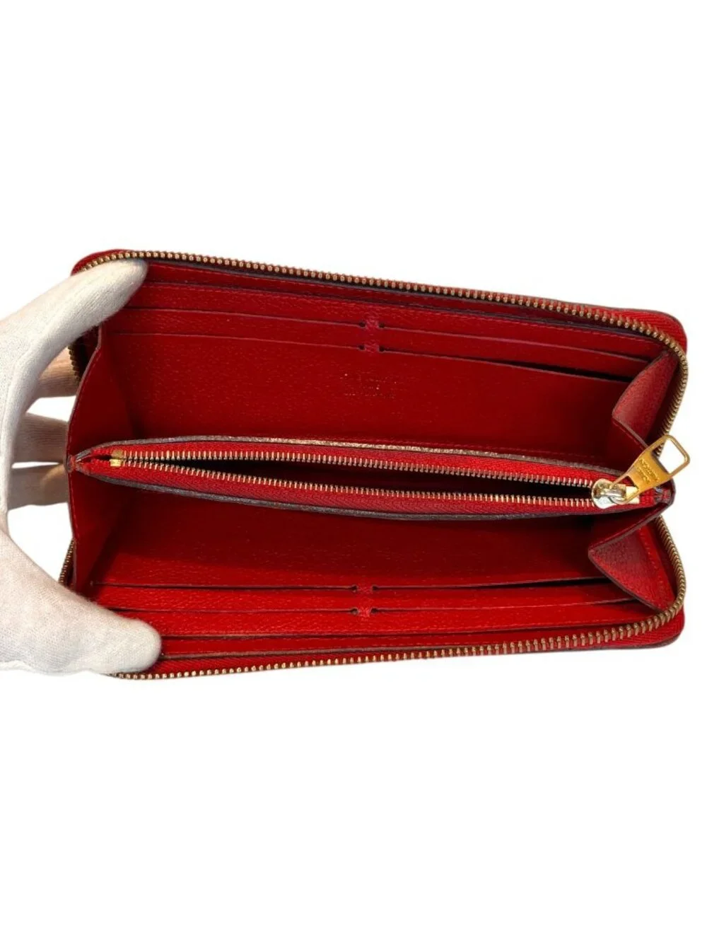 Louis Vuitton Portefeuille Clemence Monogram Empreinte Wallet Canvas